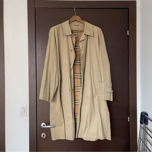 vintage burberry trench coat